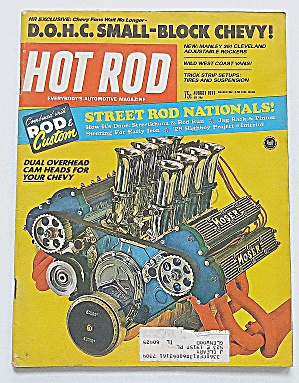 Hot Rod Magazine August 1971 Street Rod Nationals