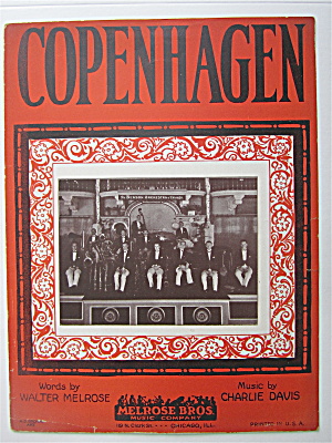 Sheet Music 1924 Copenhagen