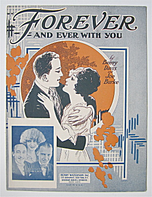 Sheet Music 1925 Forever And Ever With You