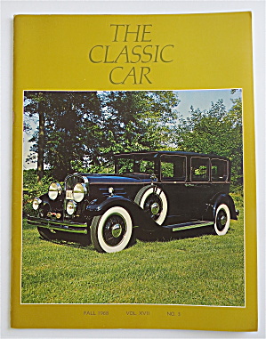 The Classic Car Magazine Fall 1968 1930 Franklin 147