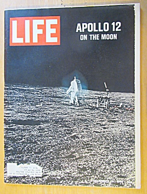 Life Magazine December 12, 1969 Apollo 12 On The Moon