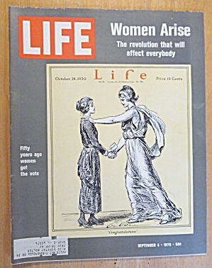 Life Magazine September 4, 1970 Women Arise