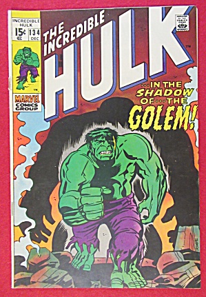 Incredible Hulk Comic December 1970 The Golem
