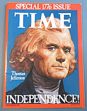 Time Magazine 1975 Thomas Jefferson