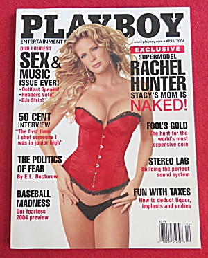Playboy Magazine April 2004 Krista Kelly/rachel Hunter