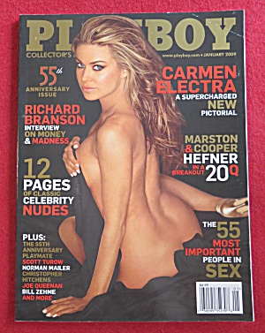 Playboy Magazine January 2009