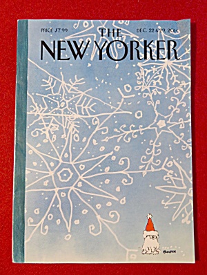 The New Yorker Magazine December 22 & 29, 2014