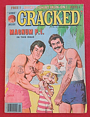 Cracked Magazine November 1982 Magnum P I