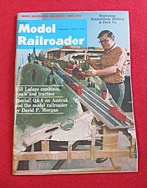 Model Railroader Magazine January 1972