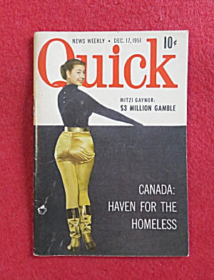 Quick News Weekly Magazine December 17, 1951