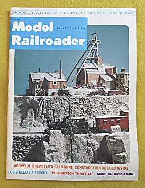 Model Railroader Magazine January 1975