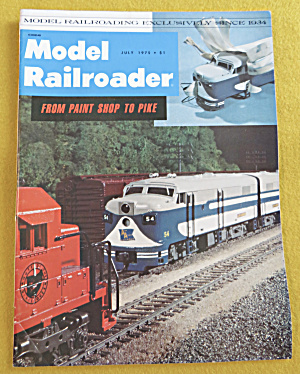 Model Railroader Magazine July 1975