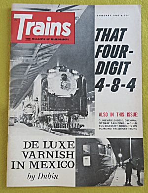 Trains Magazine February 1967