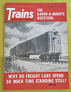 Trains Magazine February 1968