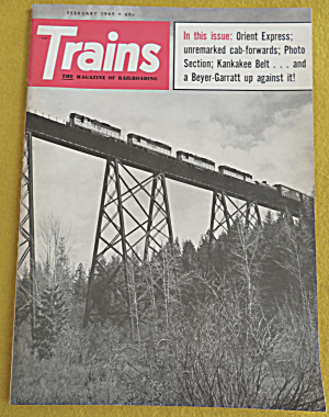 Trains Magazine February 1969