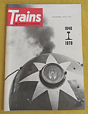Trains Magazine November 1970
