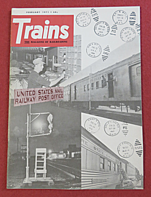 Trains Magazine February 1971