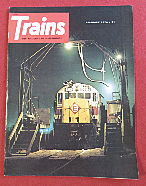 Trains Magazine February 1976