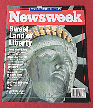 Newsweek Magazine Summer 1986 Sweet Land Of Liberty