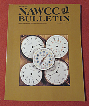 Nawcc Bulletin Magazine August 1993