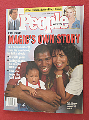 People Weekly Magazine October 19, 1992 Magic's Story