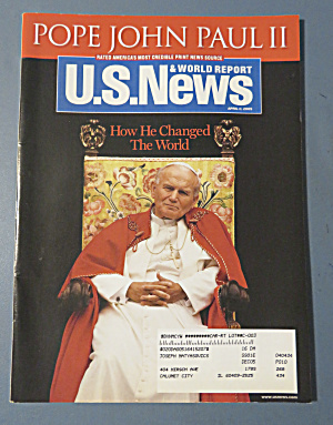 U. S. News & World Report Magazine April 11, 2005