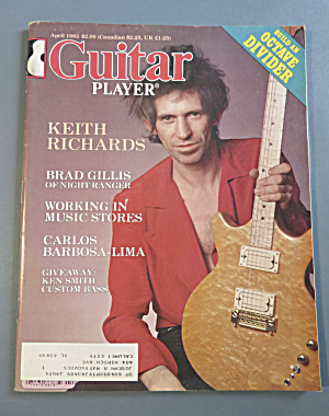 Guitar Player Magazine April 1983 Keith Richards