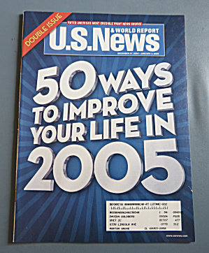 U.s. News & World Report Magazine December 27, 2004