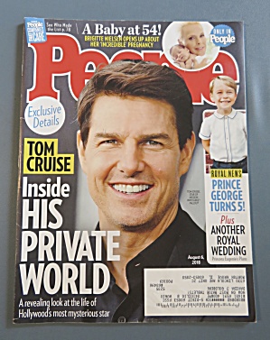 People Magazine August 6, 2018 Tom Cruise