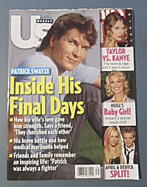 Us Magazine September 28, 2009 Patrick Swayze