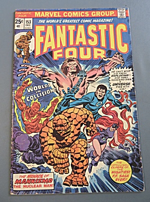 Fantastic Four Comic December 1974 Menace Of Mahkizmo