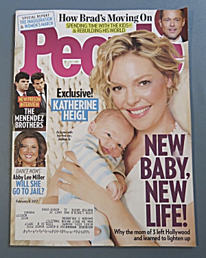 People Magazine February 6, 2017 Katherine Heigl: Baby