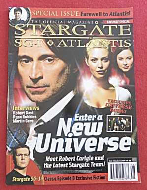 Stargate Magazine May-june 2009 New Universe