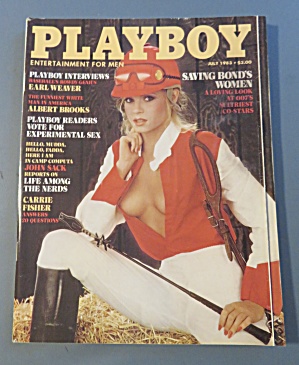 Playboy Magazine-july 1983-ruth Guerri