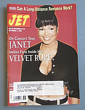 Jet Magazine September 7, 1998 Janet Jackson