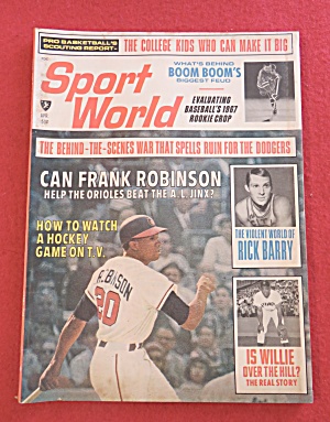 Sport World Magazine April 1967 Frank Robinson