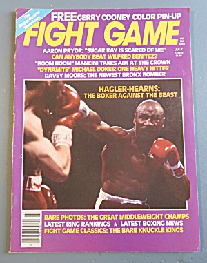 Fight Game Magazine July 1982 Hagler - Hearns