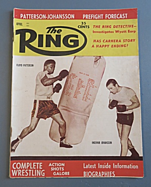 The Ring Magazine April 1961 Patterson-johansson