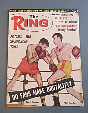 The Ring Magazine June 1962 Willie Pep/paul Berlenbach