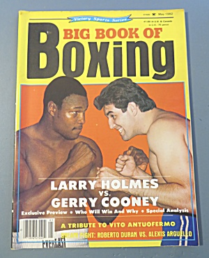Big Book Of Boxing Magazine May 1982 Holmes Vs Cooney