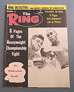 The Ring Magazine November 1962 Jack Dempsey's Life