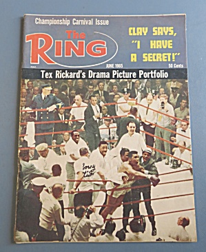 The Ring Magazine June 1965 Clay Says I Have A Secret