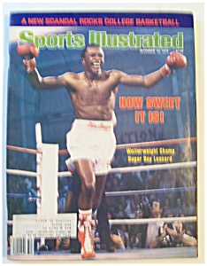 Sports Illustrated Magazine-dec 10, 1979-sugar Ray