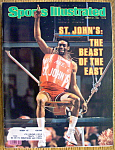 Sports Illustrated Magazine-march 21, 1983-st. John's