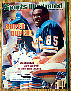 Sports Illustrated Magazine-november 19, 1984-m. Duper