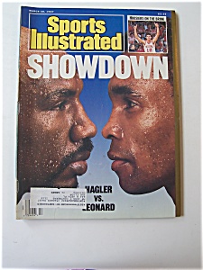 Sports Illustrated Magazine-march 30, 1987-showdown