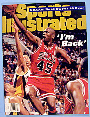 Sports Illustrated-march 27, 1995-michael Jordan