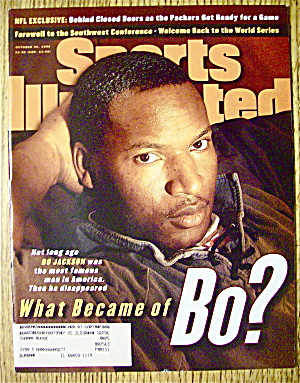 Sports Illustrated Magazine-october 30, 1995-bo Jackson