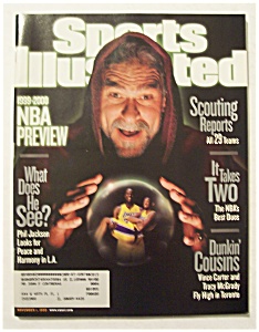 Sports Illustrated Magazine -nov 1, 1999- Phil Jackson