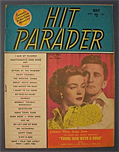 Hit Parader -may 1950- Lauren Bacall/kirk Douglas